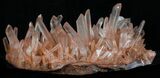 Tangerine Quartz Crystal Cluster - Madagascar #32251-2